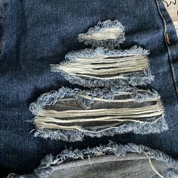 Denim shorts high rise - Picture 3 of 9